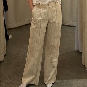 Sezane Rodriguo Linen Cotton Pants
